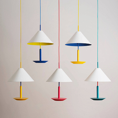 Подвесной светильник Maisondada LITTLE ELIAH PENDING LAMP Синий фото 3