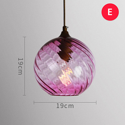 Светильники GLASS COLLECTION ГолубойB фото 14