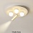 Потолочный светильник с шарообразными и вращающимися цилиндрическими плафонами SNOTRA CH B фото 5