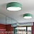 Плоская светодиодная лампа на потолок TRAY 80 см  Серый фото 5