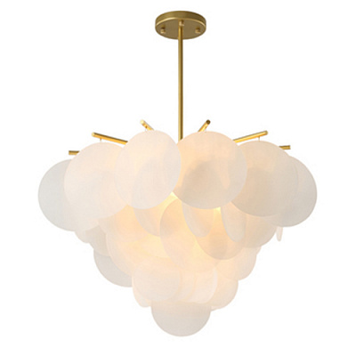 Люстра Nimbus CTO Lighting Pendant Lamp 65 см  Рельефное стекло фото 6
