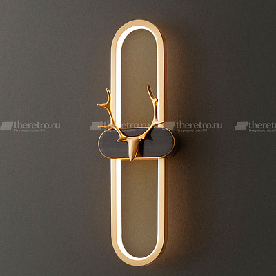 Настенный светодиодный светильник с оленем BLUM фото 9