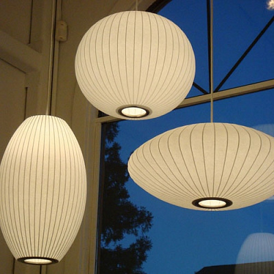 Modernica Nelson Ball Pendant Lamp 50 см  Белый фото 5