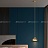 Серия подвесных светильников с купольными металлическими абажурами латунного оттенка JANIN фото 8