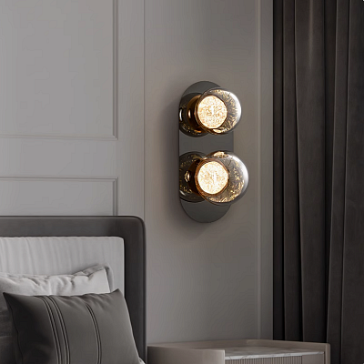 Бра MAYER ORB WALL 2 плафона фото 8
