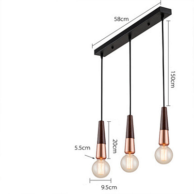 Подвес с патроном COPPER фото 7