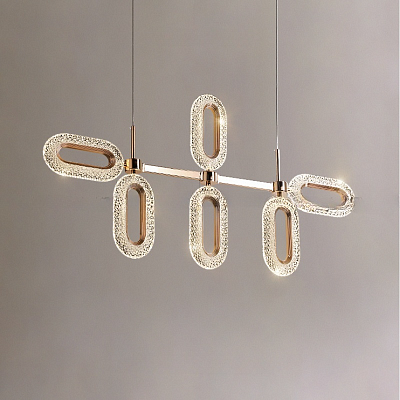Реечный, рядный светильник KEZIA LONG фото 12