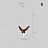 Серия подвесных светильников виде деревянных птиц со светящимися клювами с дополнительным световым элементом в потолочном креплении HANSY маленький Модель А темный фото 9