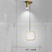 Серия подвесных светодиодных светильников со светящимися плафонами в виде геометрических фигур и дополнительным поворотным плафоном на потолочной чаше STRING С черный фото 3
