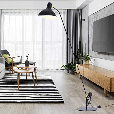 Торшер Lampara Floor Lamp Белый фото 6