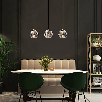 Люстра RH Boule De Cristal Round Cluster Chandelier фото 14