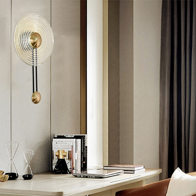 Бра Chelsom WALL SOLAR BLACK BRONZE фото 13
