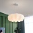 Серия светодиодных люстр c воздушным фигурным плафоном, стилизованным под белое облако ODDLY A1 фото 20