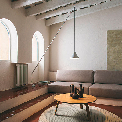 Торшер подвесной North Floor lamp Черный фото 7