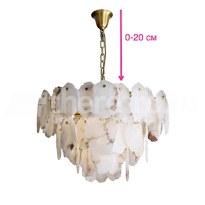 Подвесной светильник Naturays Marble Josiah Alabaster A фото 10
