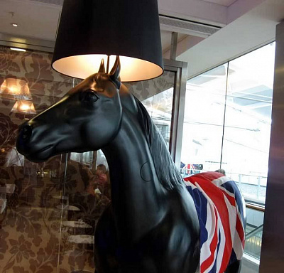 Moooi Horse Lamp Белый 190 см  Глянцевый фото 13