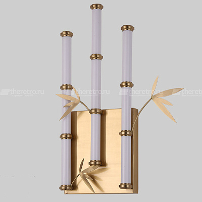 Настенный светильник в японском стиле Бамбук Japanese Style Bamboo Wall Lamp-2 A фото 16