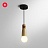 Дизайнерский деревянный подвесной светильник в скандинавском стиле SASH фото 9