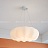 Серия светодиодных люстр c воздушным фигурным плафоном, стилизованным под белое облако ODDLY A фото 11