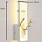 Настенный светодиодный светильник с оленем Blum-9 Золото фото 4