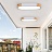 Потолочные светодиодные светильники в скандинавском стиле с элементами из массива дерева LINN 95 см  Белый фото 8