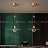 Подвесной светодиодный светильник в виде композиции из шарообразного плафона и стеклянного дисковидного рассеивателя, имитирующих каплю воды CLEPSYDRA B фото 7