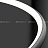 Потолочная светодиодная люстра PLANET B 50 см  Черный фото 26