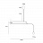 Дизайнерский минималистский подвесной светильник LINES 5 фото 3