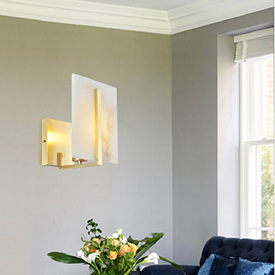 Бра Marble square Wall Lamp фото 3