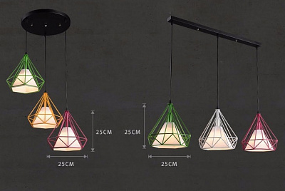 Люстра The Diamond Chandelier 25 см  Белый фото 8