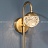 Настенный светильник с шарообразным плафоном из рельефного стекла VERENA WALL фото 5