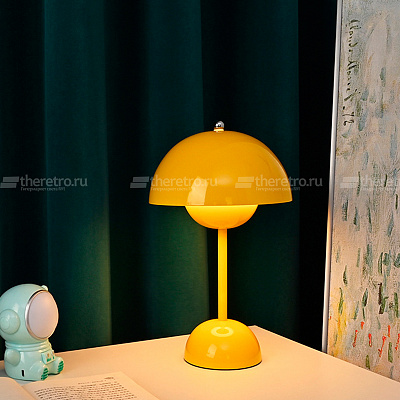 Настольная лампа Verpan Flowerpot Verner Panton B фото 17