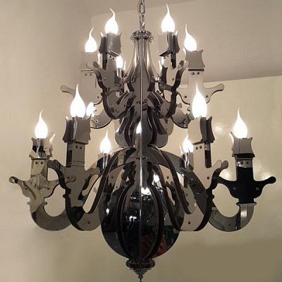 Industrial Retro Glam Lamp Белый фото 3