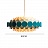 Люстра Doria Leuchten hanging lamp 50 см   Голубой фото 10