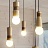 Дизайнерский деревянный подвесной светильник в скандинавском стиле SASH фото 2