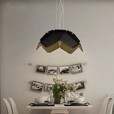 Loft Origami Lamp 40 см  Белый фото 4