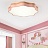 Цветные потолочные светильники в скандинавском стиле FLORA 35 см  Розовый фото 6