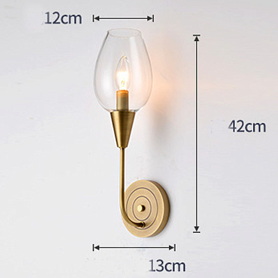 Бра VIOLA WALL Lamp Прозрачный фото 6