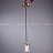 Дизайнерский подвесной светильник с многогранным стеклянным плафоном каплевидной формы VIA B фото 5