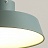 Светодиодный потолочный светильник с изменяемым углом наклона VALLA 40 см  Зеленый фото 11