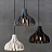 Серия цветных подвесных светильников с плафоном оригинальной формы JAVA Черный фото 12