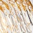Роскошная люстра с рельефным каркасом HILDEBRANDT 8 плафонов  фото 6