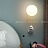 Настенный светодиодный светильник Космонавт-2 C 25 см  фото 23