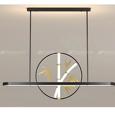 Подвесной светильник в японском стиле Бамбук Japanese Style Bamboo Wall Lamp-2 A фото 11