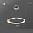 Светодиодная люстра в виде композиции из колец ESTER CH модель В 62 см   фото 3