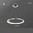 Светодиодная люстра в виде композиции из колец ESTER CH модель В 62 см   фото 2
