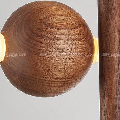 Подвесной светильник Lee Broom Orion Globe wood A фото 18