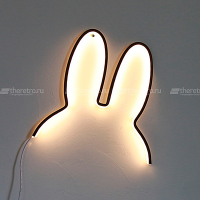 Настольный светильник ins Miffy Rabbit Белый фото 6