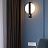 Светодиодный настенный светильник в скандинавском стиле HELGER Черный фото 9