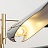 Дизайнерская металлическая люстра в стиле постмодерн BEAM 8 плафонов Белый фото 9